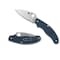 Spyderco 2024 Spyderco Reveal 13 Uk Penknife Cobalt Blue Lightweight, Plain Edge SPY-C94PCBL - alternate 1